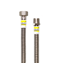 Шланг газовий Eco-Flex Газ Стандарт d12 1/2"×1/2" 80 см ВЗ