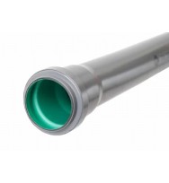 Труба канализационная внутренняя СВК-Альянс Pro 50×1000 мм (зеленая)
