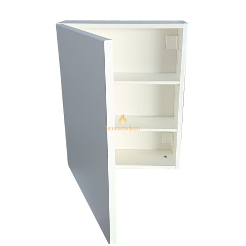 Сантехніка - Шафа навісна для ванної Sensea Remix 450×580×165 біла - Фото 1