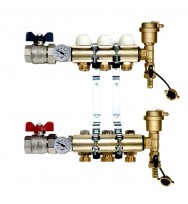 Колекторна система Tiemme 3865X 1" ×3/4"(11×11) Колекторна система Tiemme 3865X 1" ×3/4"(11×11)