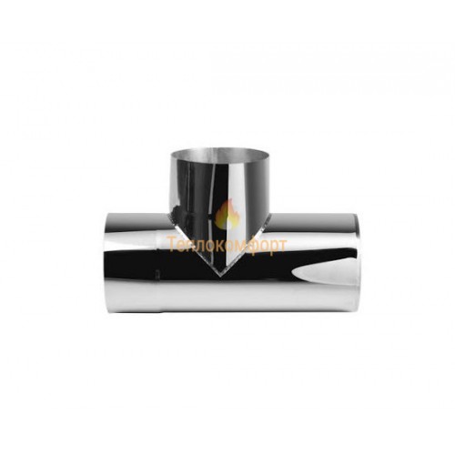 Отопление - Тройники дымоходные Premium Mono AISI 321 Тепло-Люкс - Фото 1