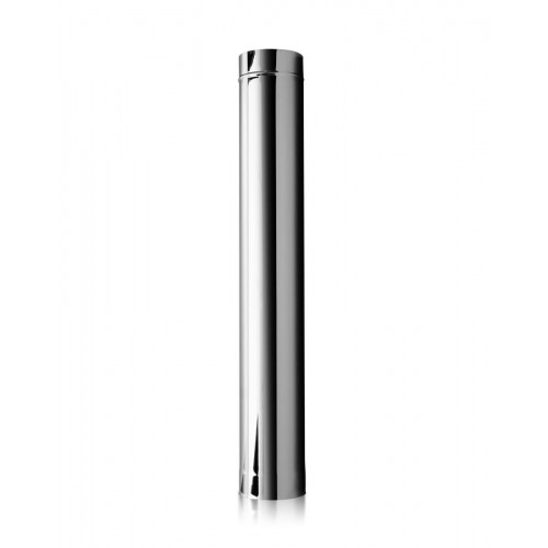 Отопление - Труба дымоходная Premium Mono AISI 321 0,3 м, 0,8 мм ᴓ 200 Тепло-Люкс - Фото 1