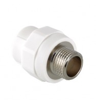 З'єднувач поліпропіленовий Valtec PPR 25×1/2" з переходом на зовнішню різьбу З'єднувач поліпропіленовий Valtec PPR 25×1/2" з переходом на зовнішню різьбу