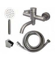 Змішувач для ванни Globus Lux Alpen SBT1-102L з коротким виливом Змішувач для ванни Globus Lux Alpen SBT1-102L з коротким виливом