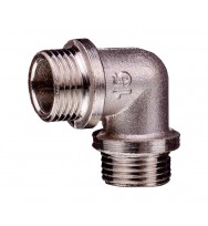 Кутник латунний нікельований Lexline НК0127-Вн 1" ЗЗ