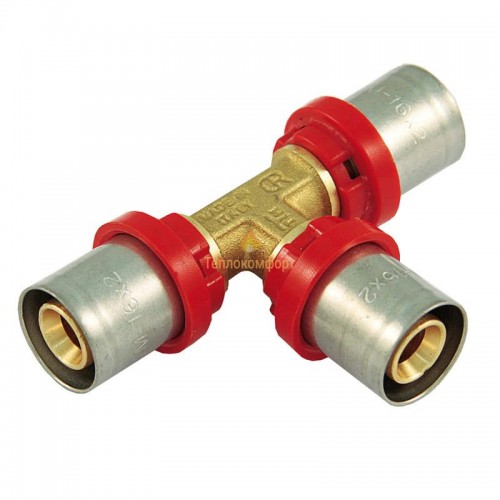 Фітинги - Трійники пресові редукційні Tiemme - Фото 1